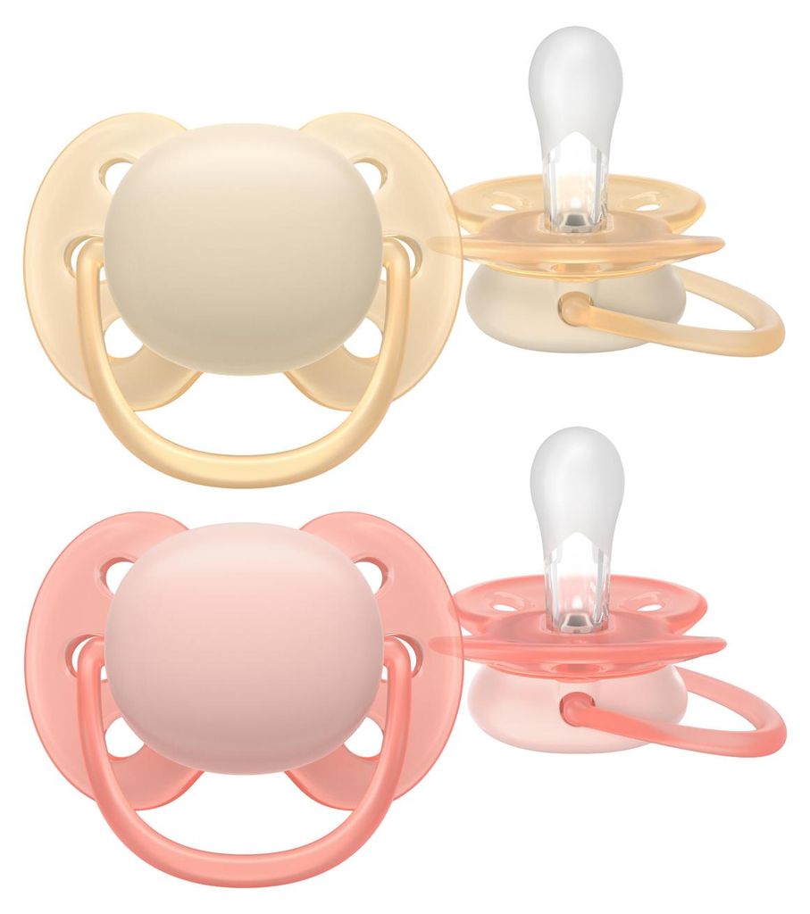 Philips AVENT Pacifier SCF091/38 Smoczki ultra soft, Zdjęcie produktu 