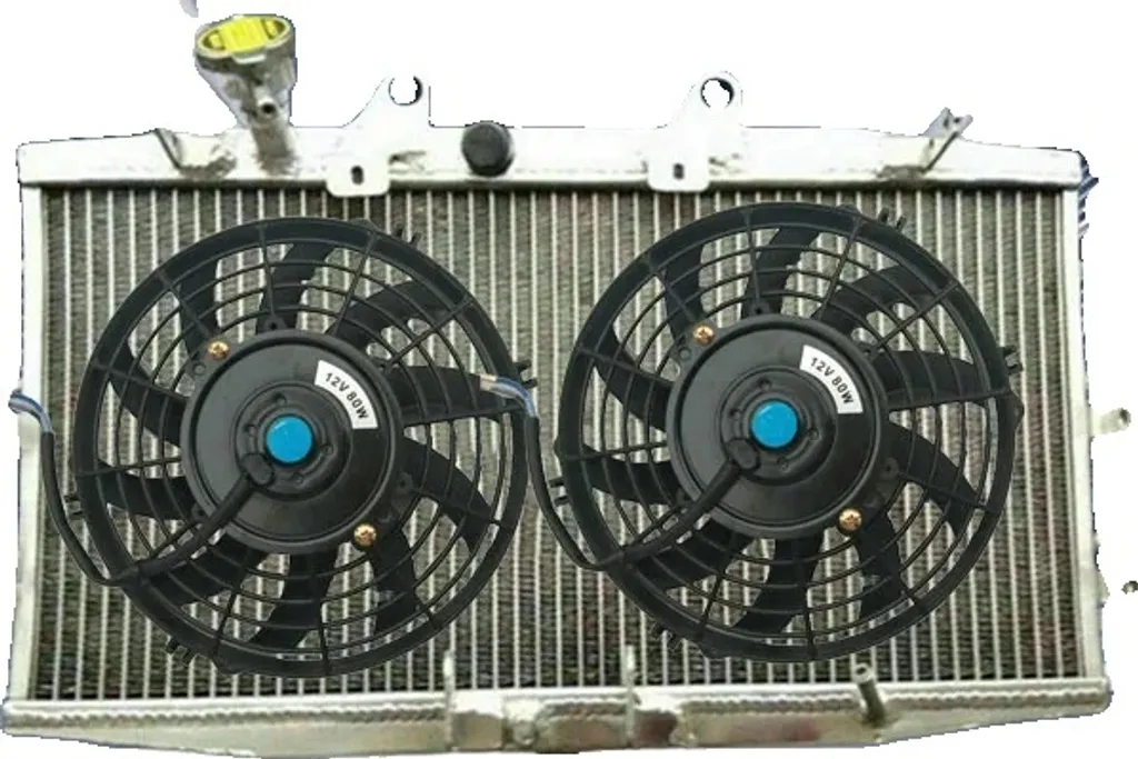 Radiateur de Refroidissement en Aluminium pour Moto Triumph Rocket 3