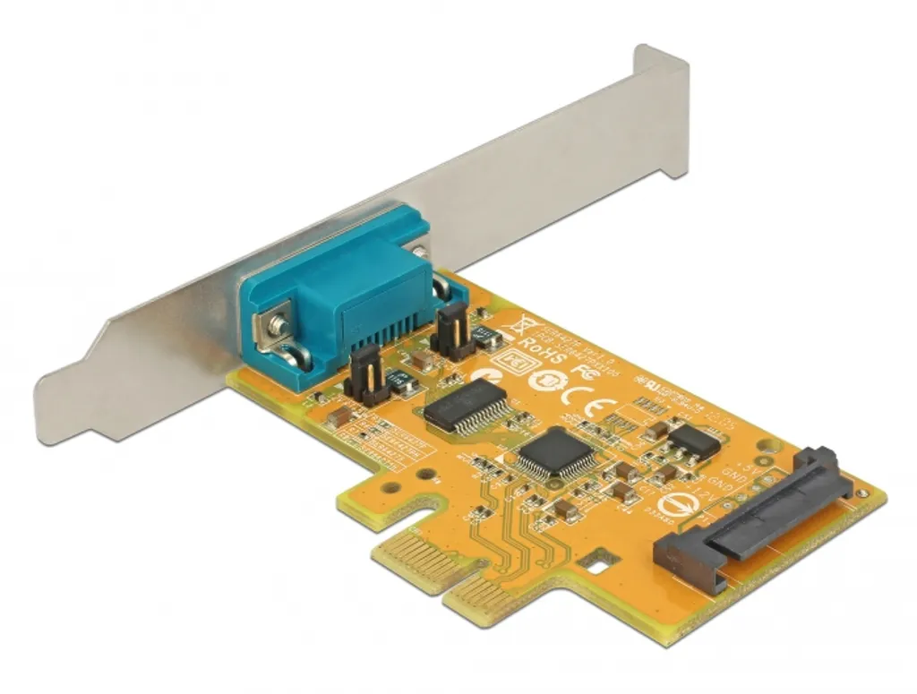 Carte Contrôleur Série RS232 PCIe avec Protection ESD et Tension 5V - 3