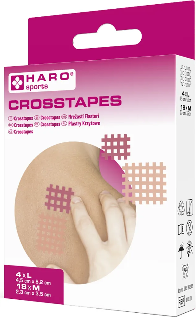 HARO 10165 Traversa Gesso M/L: Supporto Ortopedico Professionale