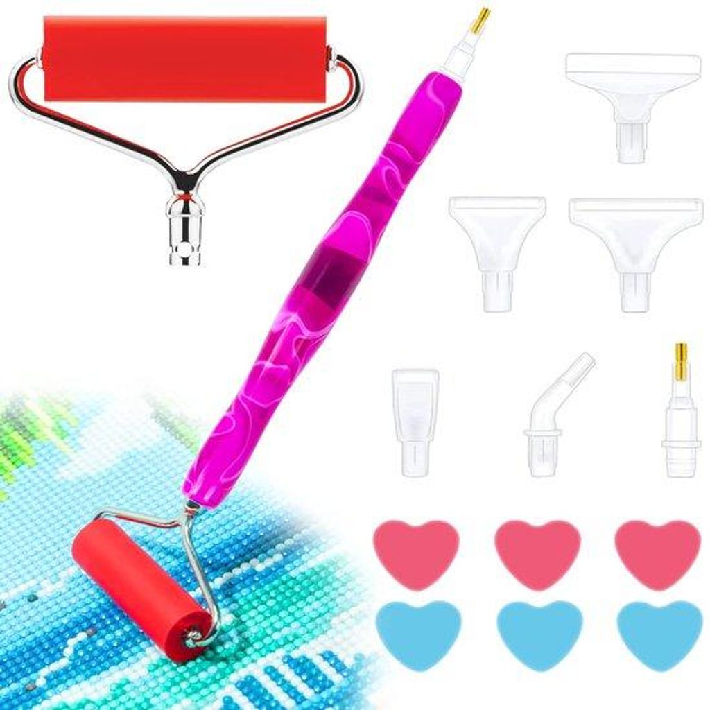 Diamant Malen Set 5D DIY Pen Werkzeug Rollen