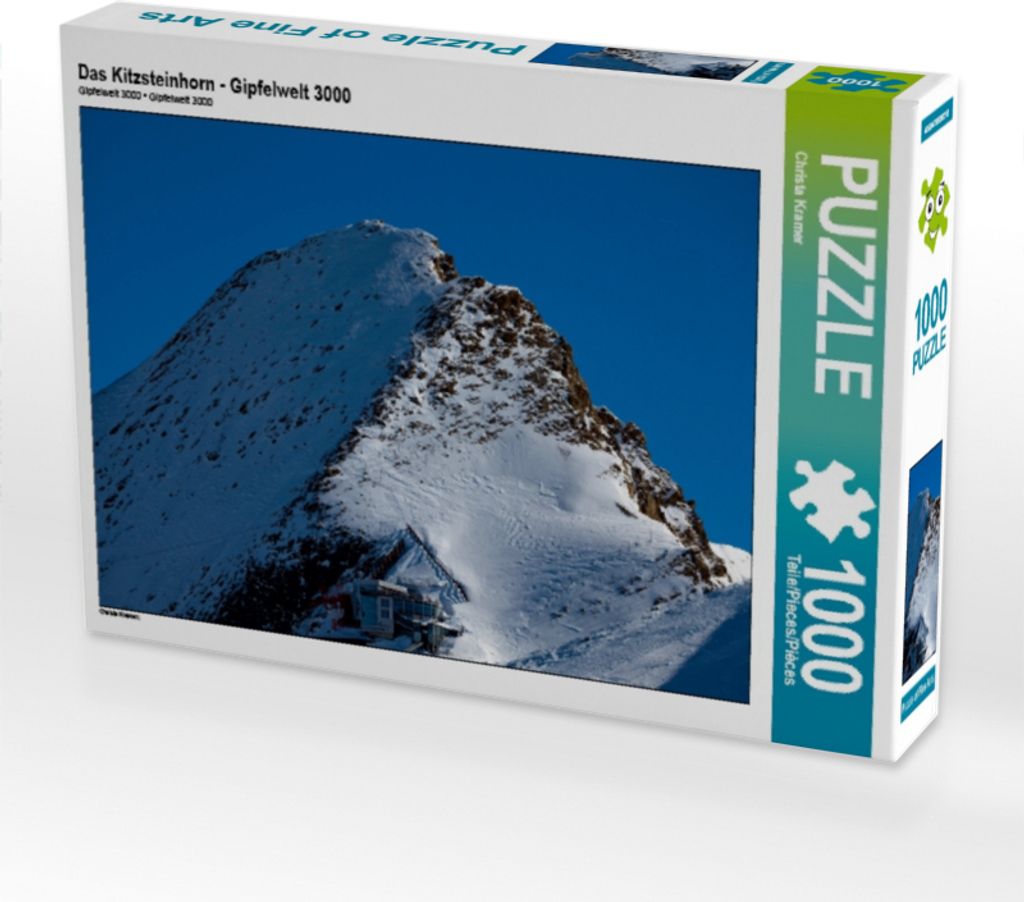 Calvendo Das Kitzsteinhorn - Gipfelwelt 3000 1000 Teile Puzzle quer 640x480mm, Kramer Christa; 7449864