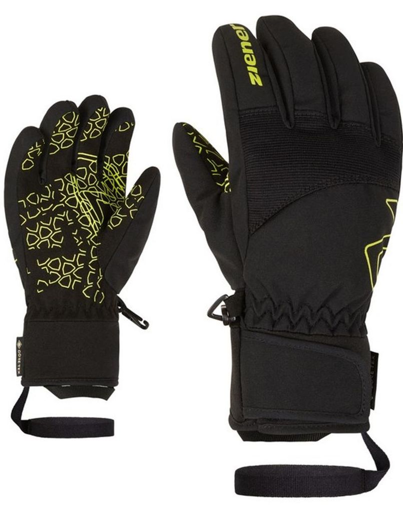 Ziener Kinder Winterhandschuhe LOTAR-Z GTX black : 4,0 Größe: 4,0