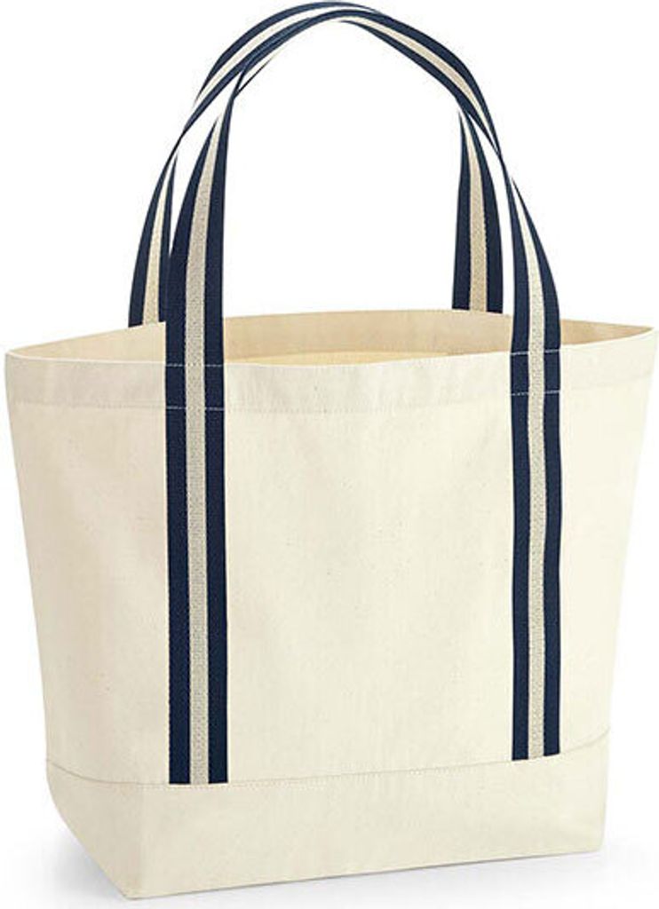 EarthAware® Organic Boat Bag – 36x36x16 Cm, 19 Liter, Aus 100 % Bio-Baumwolle, GOTS-zertifiziert