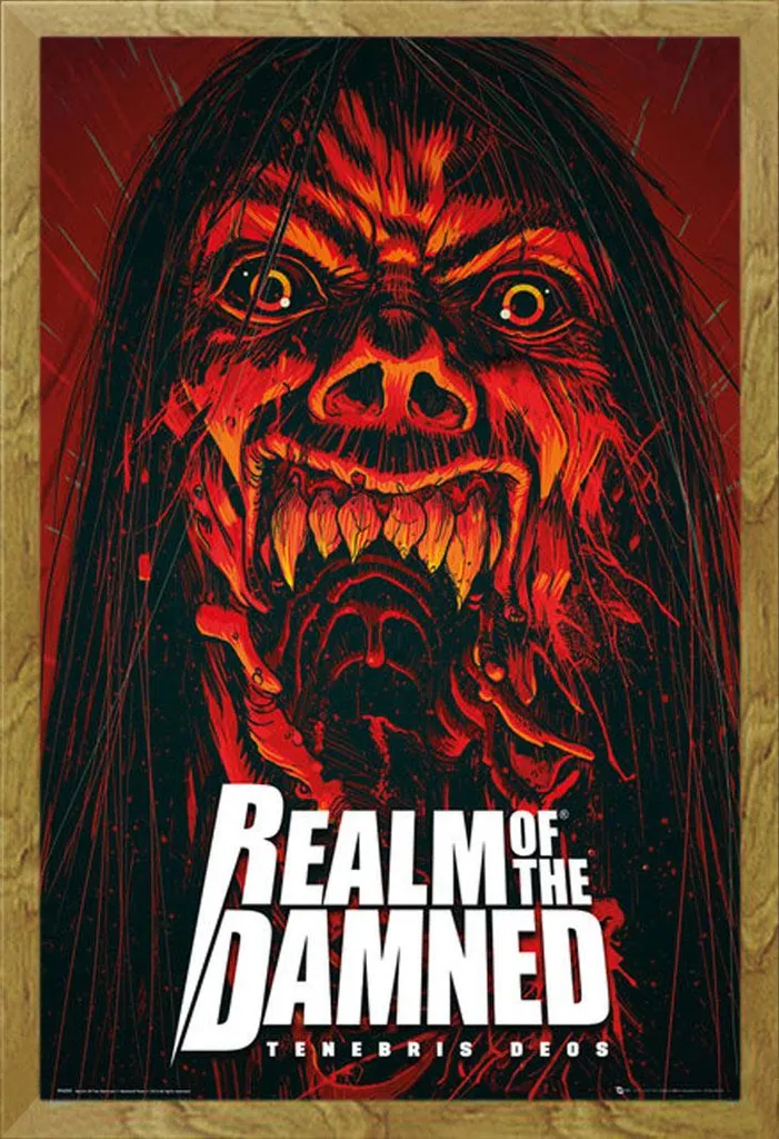 Poster Realm of The Damned + Cornice Rimovibile Shinsuke® Oak
