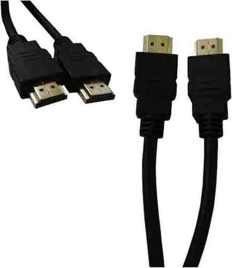 EDM Cavo HDMI 5 Metri Nero | Design Discreto per Home Cinema 4K