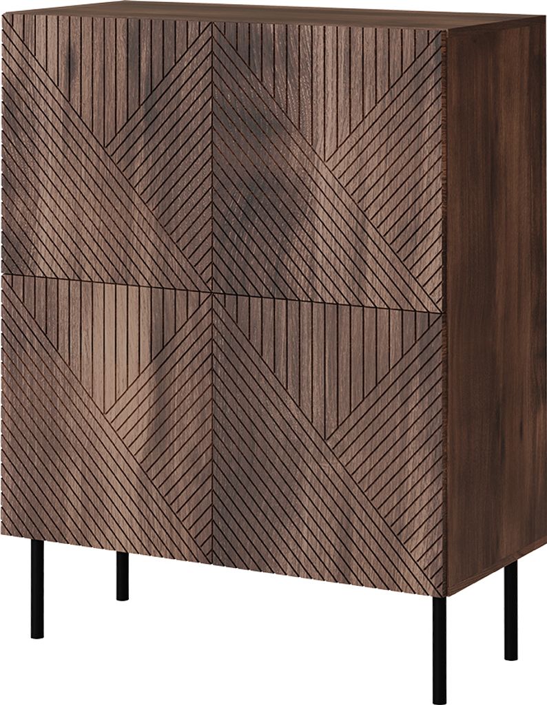 MIRJAN24 Türkommode Art Deco 4D 89, Highboard mit vier Produktbild 