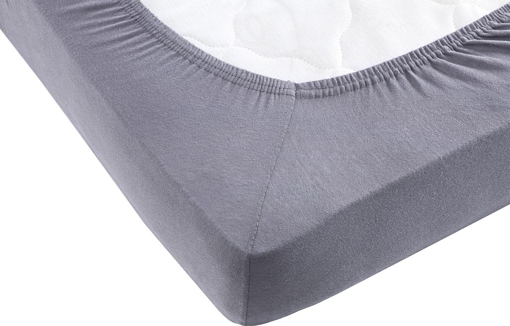 Jersey Spannbettlaken 140-160x200 cm Spannbettuch 100% Produktbild 4