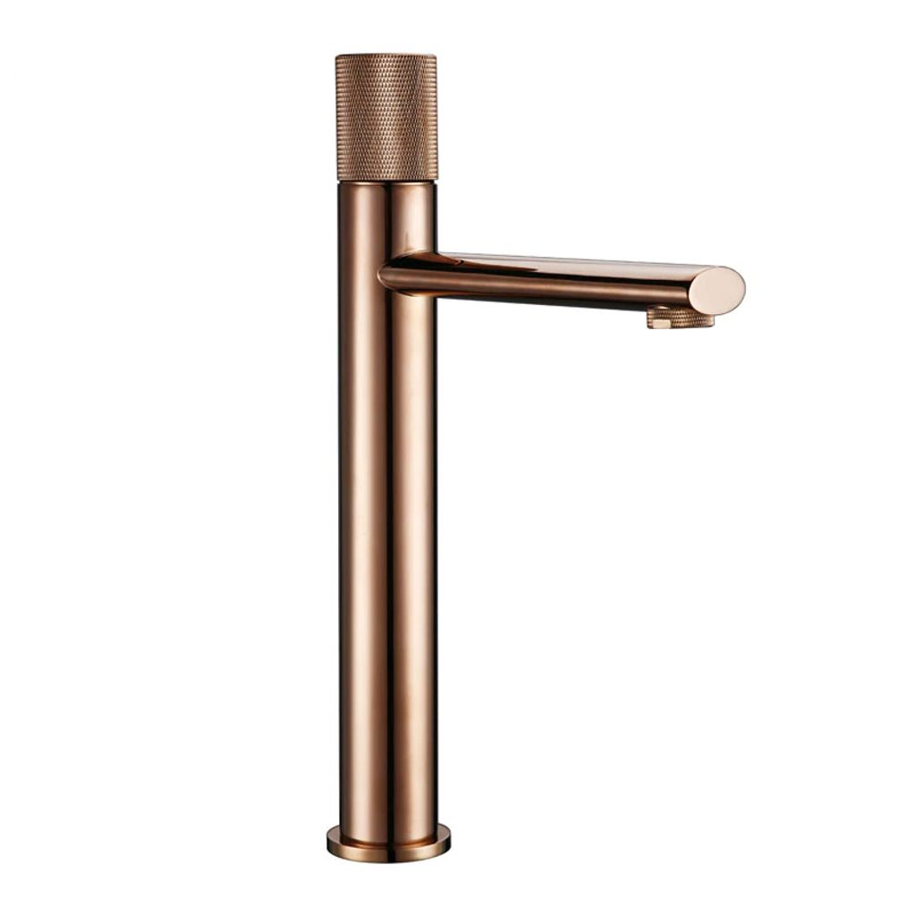 Waschtischarmatur, Retro-Stil, ROSA GOLD