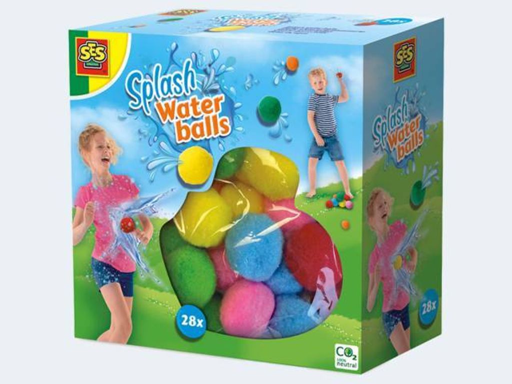 SES Splash-Wasserbälle / Wasserbomben 28 Stück 3+
