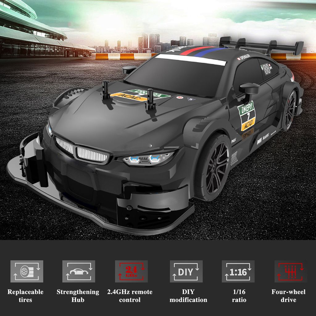 Zdalnie sterowany samochód do driftu 1/16 zdalnie sterowany