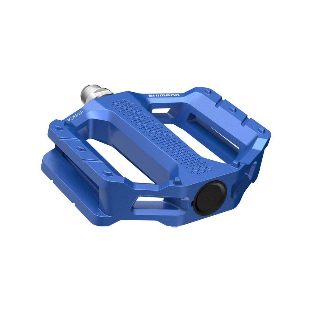SHIMANO PD-EF202, E-Bike Plattformpedale, bleu, bleu, Image du produit 