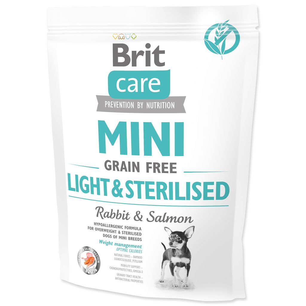 Brit 400g GrainFree Light & Sterilised Rabbit & Salmon Image du produit 