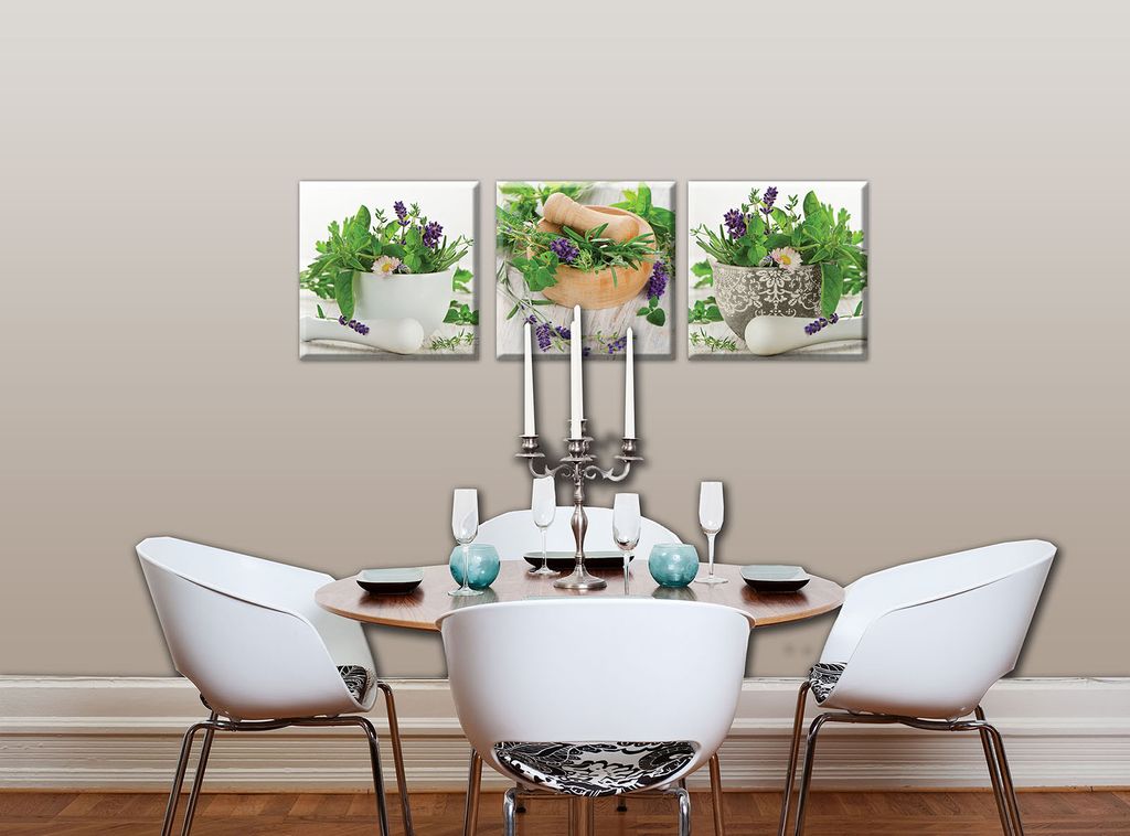 Leinwandbilder Küche Leinwandbild Leinwand Bilder SET Produktbild 3
