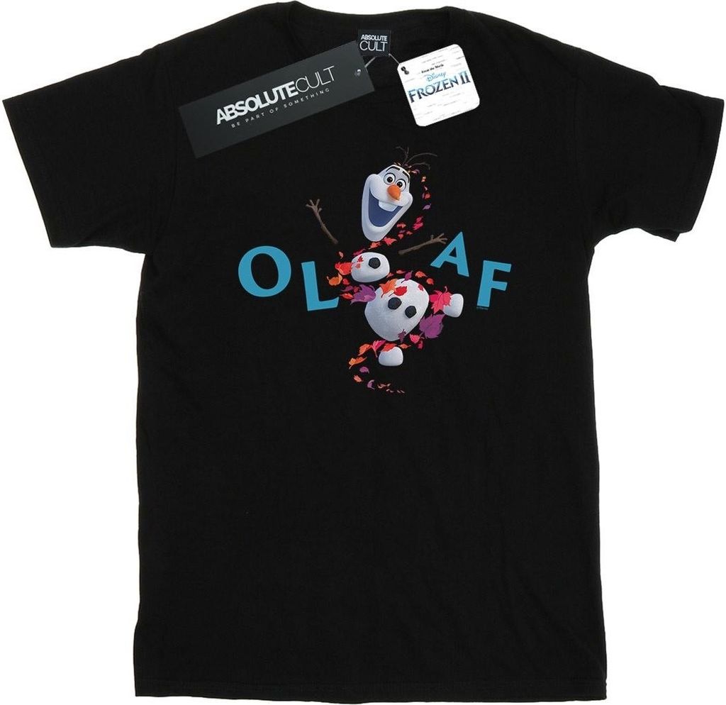 Disney - "Frozen 2" T-Shirt für Jungen BI18759 (128) (Schwarz)