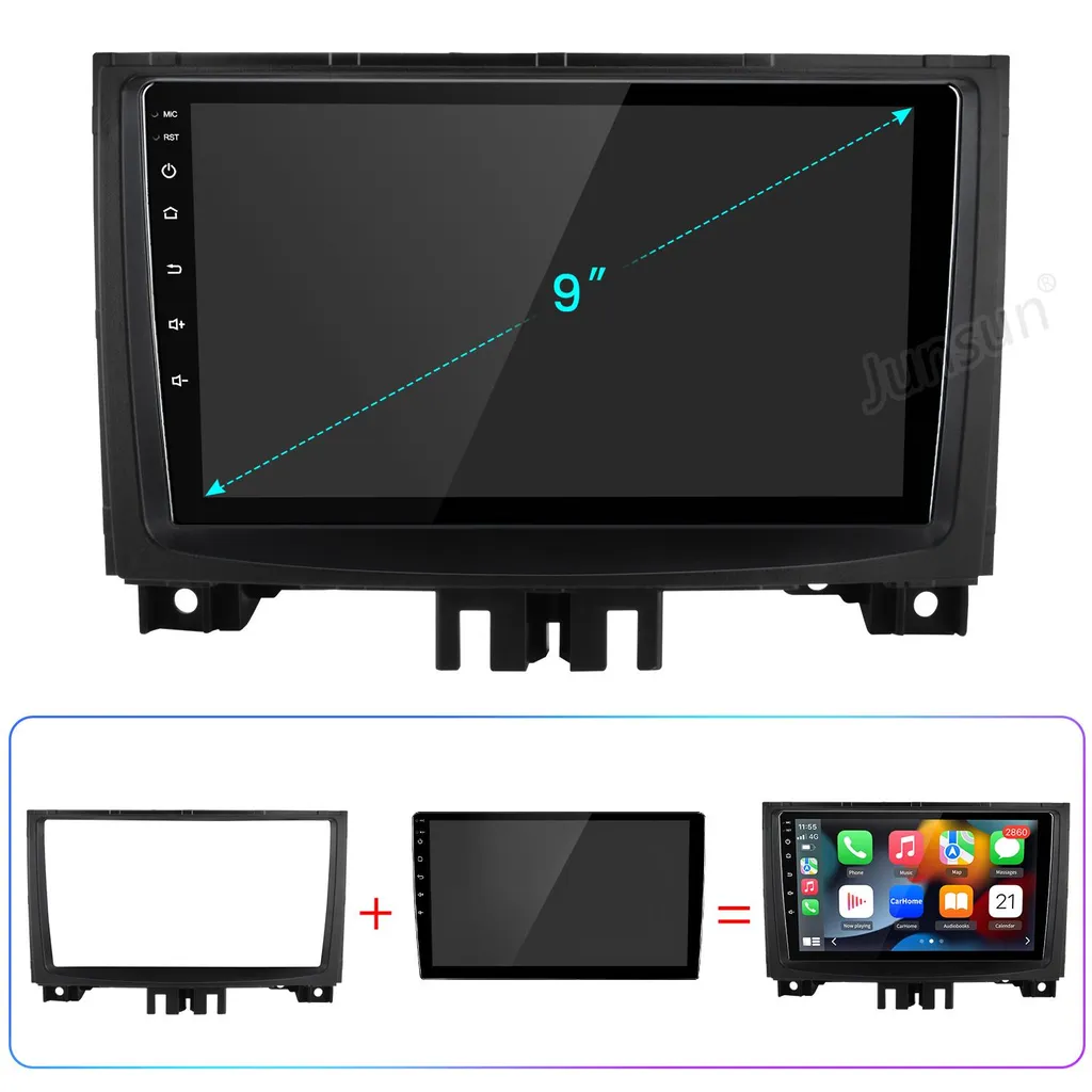 OFFERTA Autoradio 9" Android 15 per Benz Sprinter VW Crafter GPS - 14