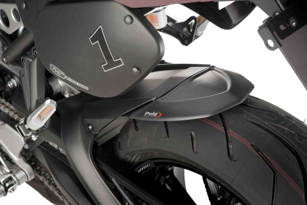 PUIG 3677J Kotflügelverlängerung passend fuer KAWASAKI VERSYS 1000 Mattschwarz
