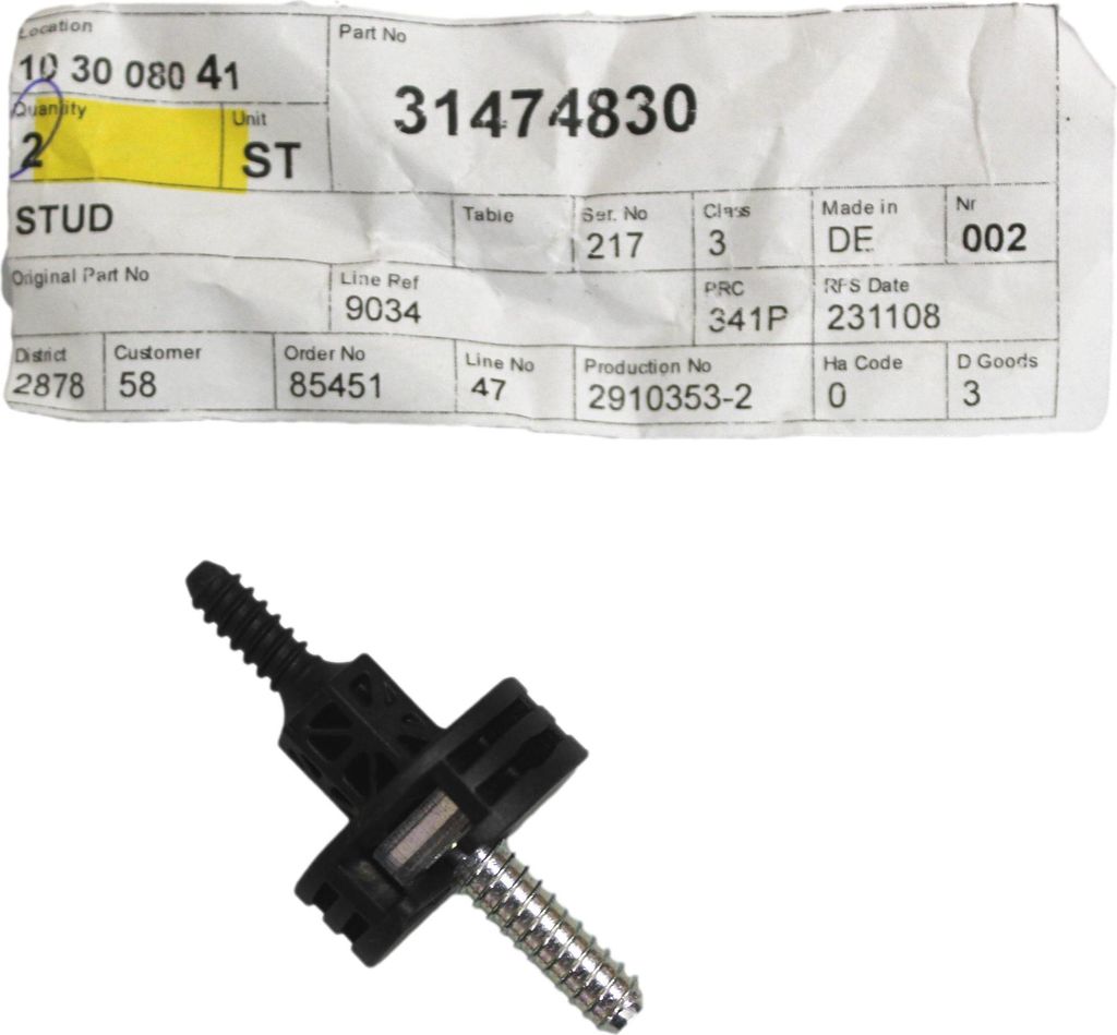 VOLVO XC40 XC60 XC90 obere Motordeckelschraube 31474830