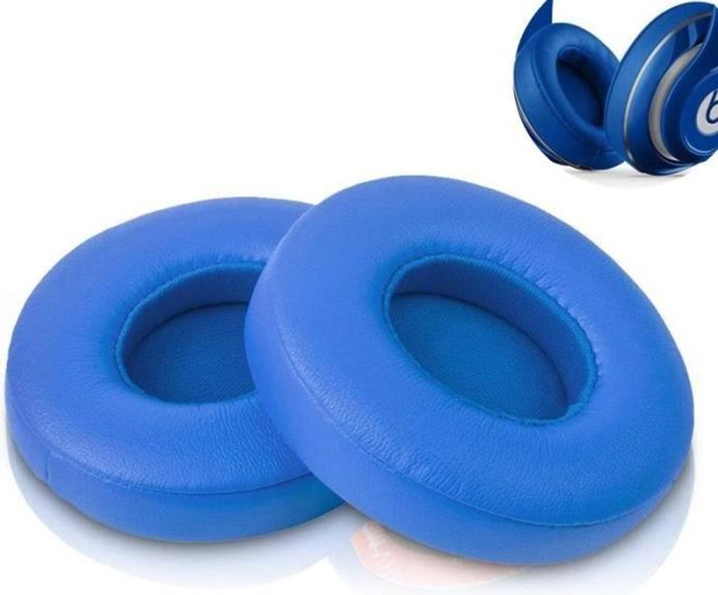Ersatz-Ohrpolster kompatibel mit Beats Studio 2.0 & 3.0 kabelgebundenen/kabellosen Kopfhörern B0500/B0501 Blau