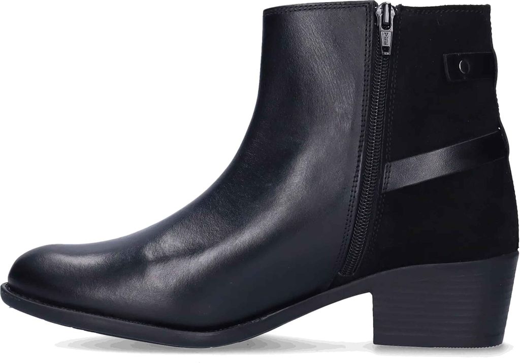 JJ Footwear Narita Stiefeletten in Übergrößen Schwarz 1418015-199Zwart