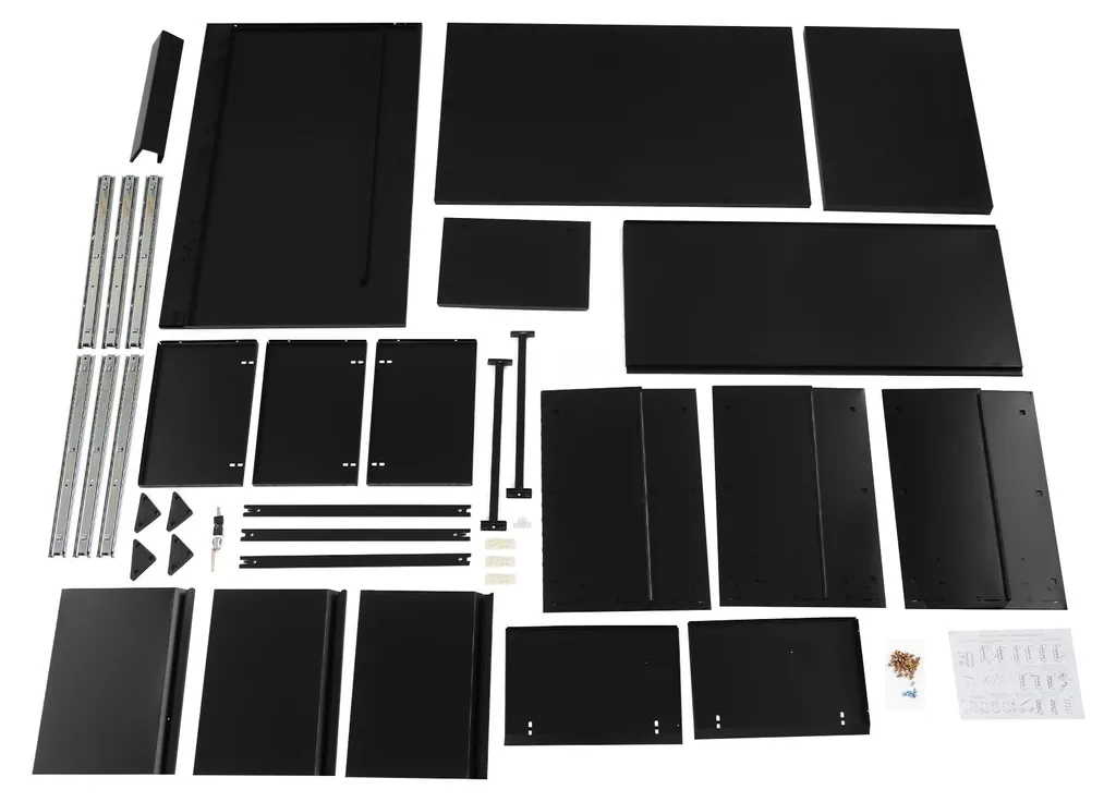 Broyeur de papier professionnel avec 3 compartiments et accès sécurisé - 5