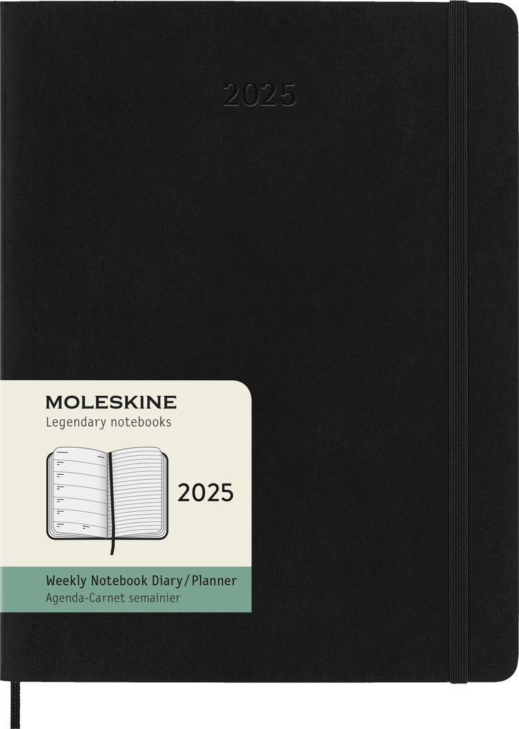 Moleskine 12 Monate Wochen Notizkalender 2025, XL, 1 Wo = 1 Produktbild 4