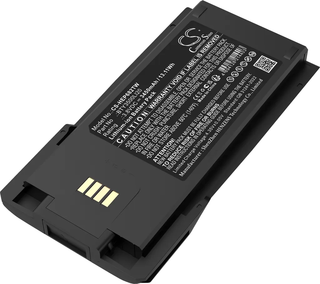 Batterie TD Tech EP631 EP682 compatible TECHTEK remplace BTY3500LI20 - 3