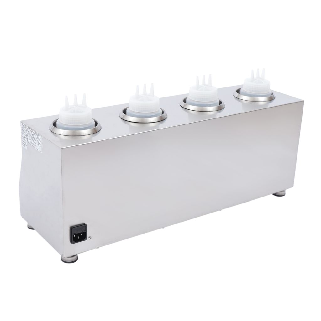 Produktbild von 240W Elektrische Saucenwärmer 1 Flaschen Soßenwärmer Marmelade Soßen Wärmer Wärmekonservierungsmaschine Electric Food Sauce Wärmer Heizung, 30°C Bis 85°C