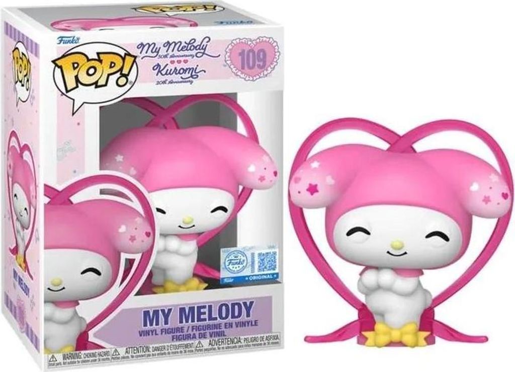 Funko Pop! Sanrio: Hello Kitty And Friends - My Melody (Gitd) #91 (Exclusive)