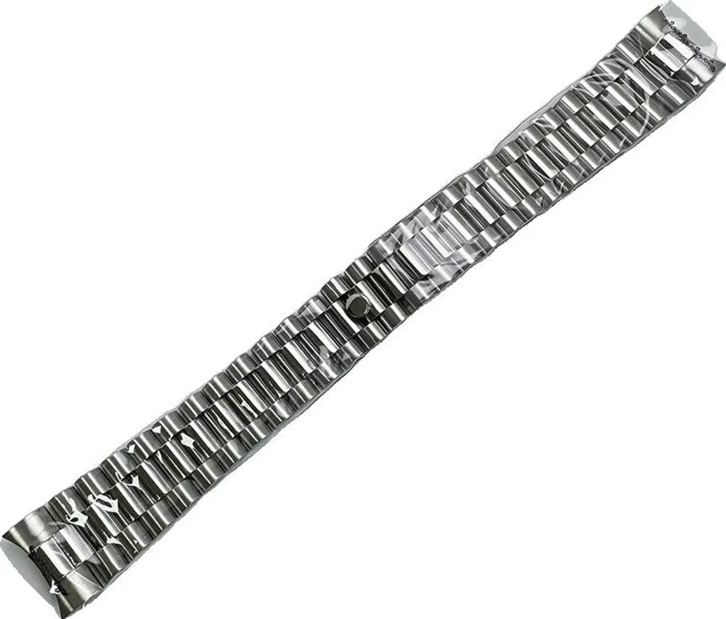 Cinturino President 20mm Acciaio Massiccio per Orologi di Lusso