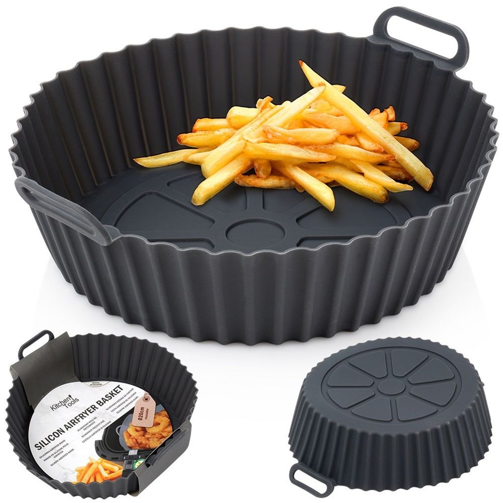Insert pour friteuse Moule en silicone pour friteuse à air Image du produit 