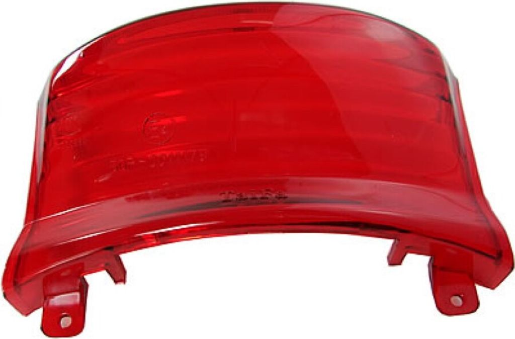 GY6 Rücklichtglas rot, mit E-Prüfzeichen, 50ccm (139QMB / QMA)