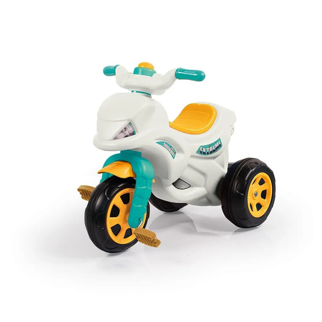 Dolu Moto Bike Tricycle 3 en 1 avec Grandes Roues Stables et Selle Confort