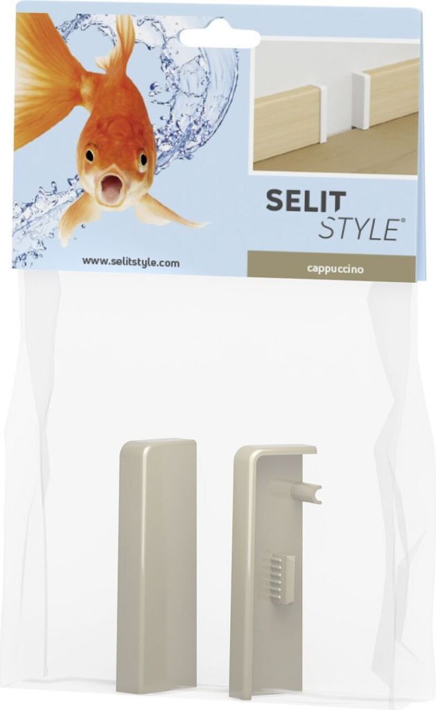 SELITSTYLE Endkappen capuccino Höhe 50 mm 2 Stück Produktbild 
