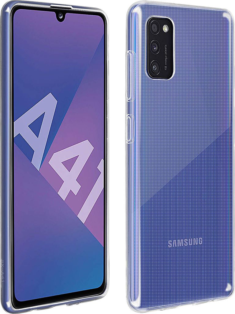 Avizar, Gelhülle, Backcover für Galaxy A41, frosted case, Transparent