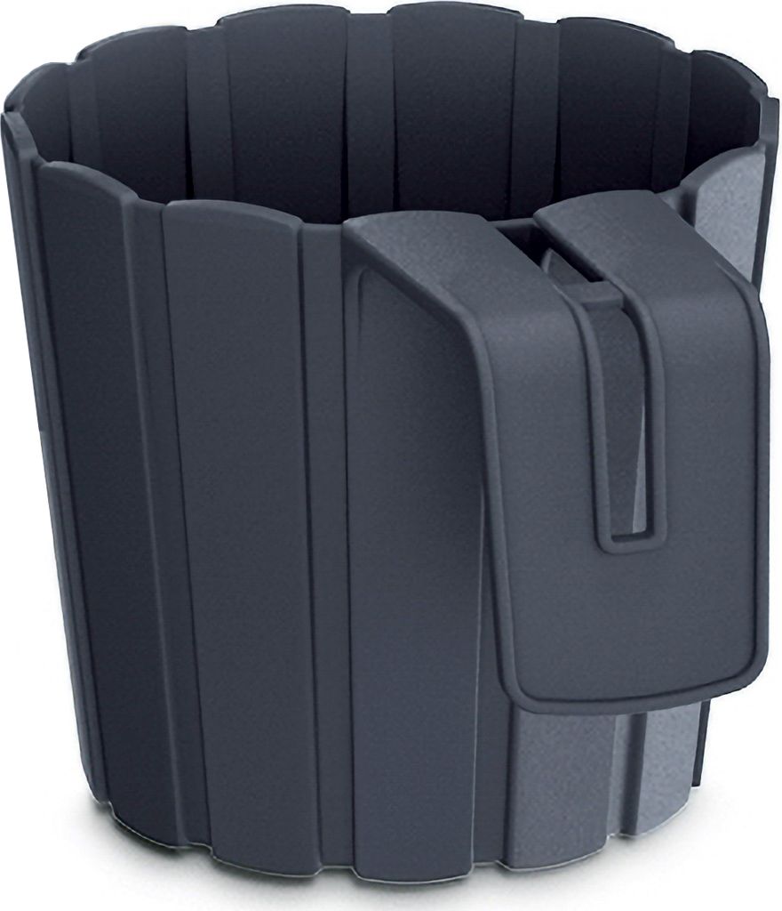 nabbi Kunststoff Balkonkasten DDEZ150 14,4 cm - Anthrazit Produktbild 
