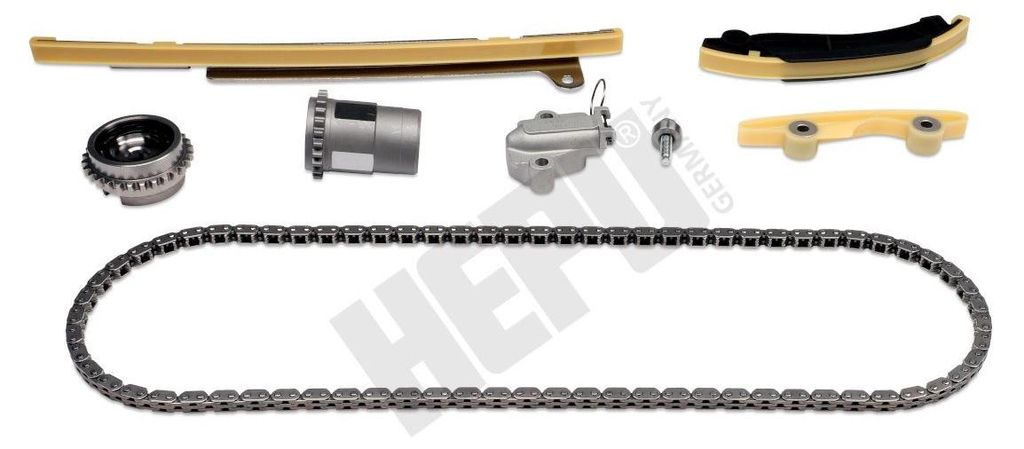 HEPU 21-0662 Steuerkettensatz Steuerkette für FIAT 500 (312) 500 C (312) Panda Schrägheck (312, 319) für JEEP Renegade SUV (BU, B1)