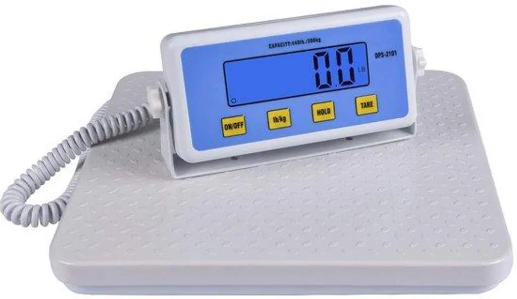 Pèse-personne 200 kg grand écran LCD avec capteurs haute précision