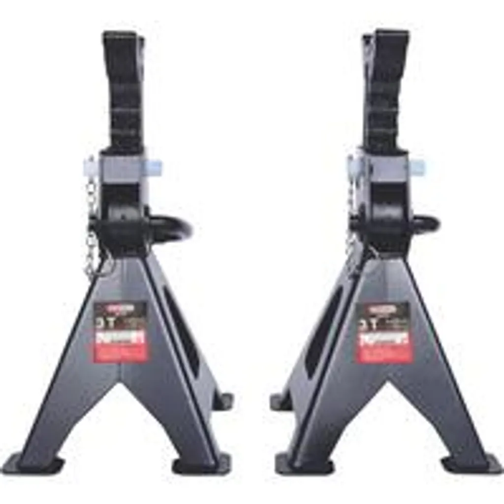 KS Tools 160.0371 Support en Acier 6 Tonnes à Réglage Rapide Robuste