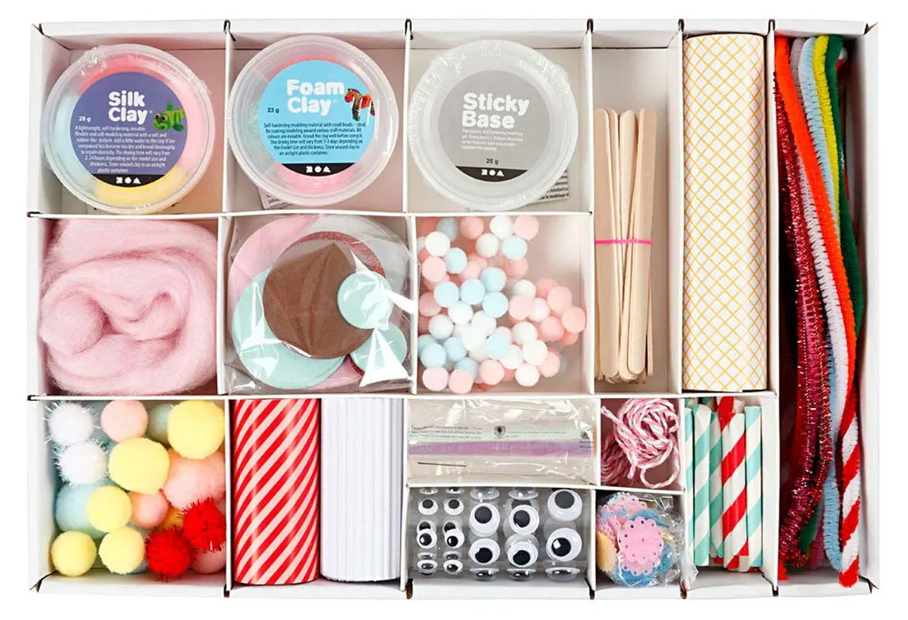 Coffret de Loisirs Créatifs Gourmands Creative Box pour Petits Chefs DIY