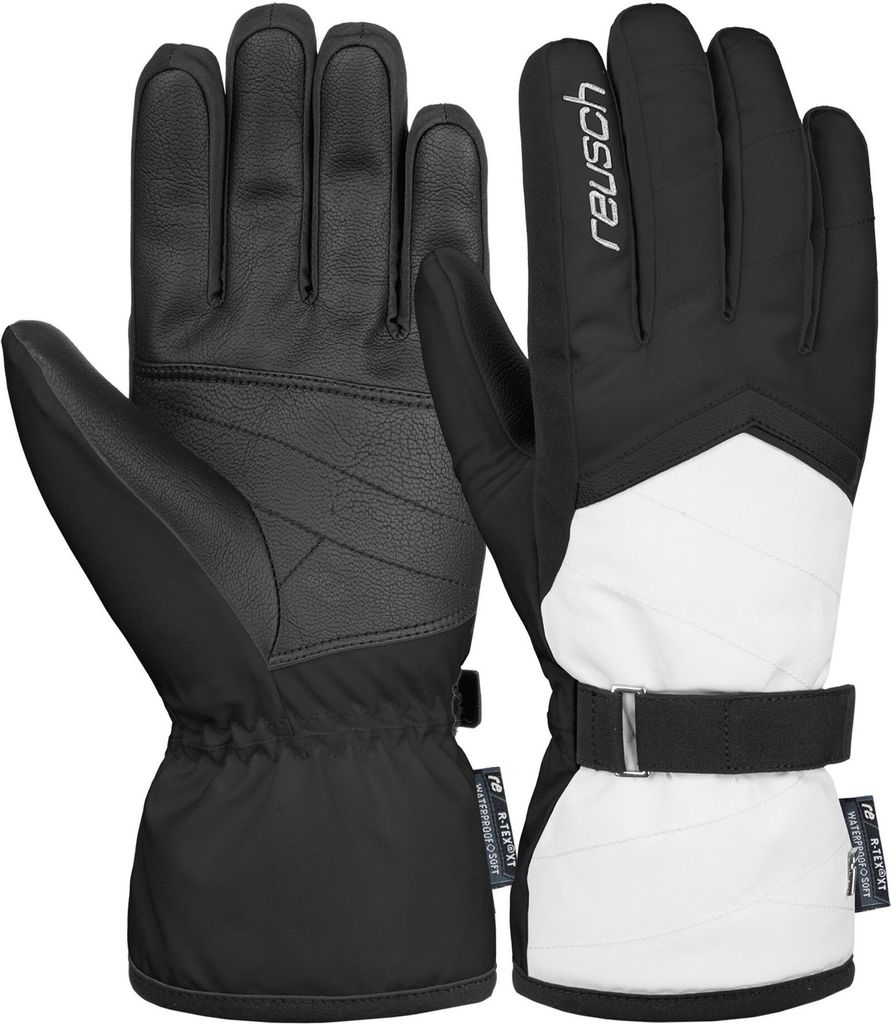 Reusch Fingerhandschuhe Moni R-TEX XT mit innovativer Insert-Membran 7701 black/white 6.5