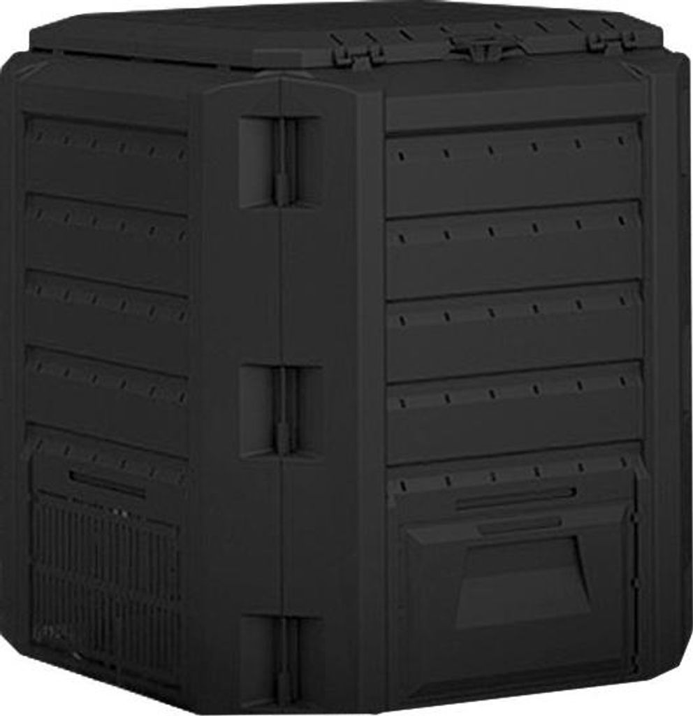 Compogreen Kompostbehälter 380 L Schwarz - Pp-Ikst380Cz Produktbild 