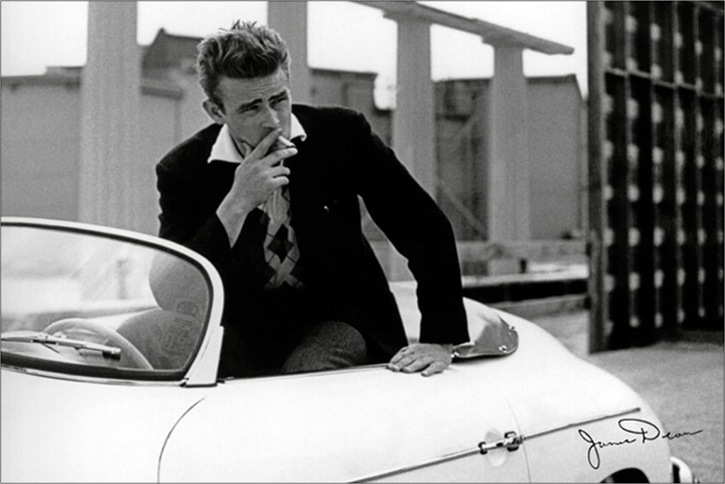 James Dean Poster  91,5 x 61 cm Produktbild 