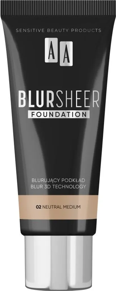Blur Sheer Fond de Teint Flou 02 Neutral Medium 30ml Teint Unifié