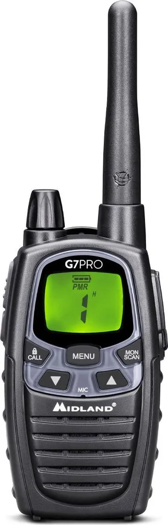 Midland G7 Pro Walkie Talkie Nero: La Tua Voce In Ogni Avventura