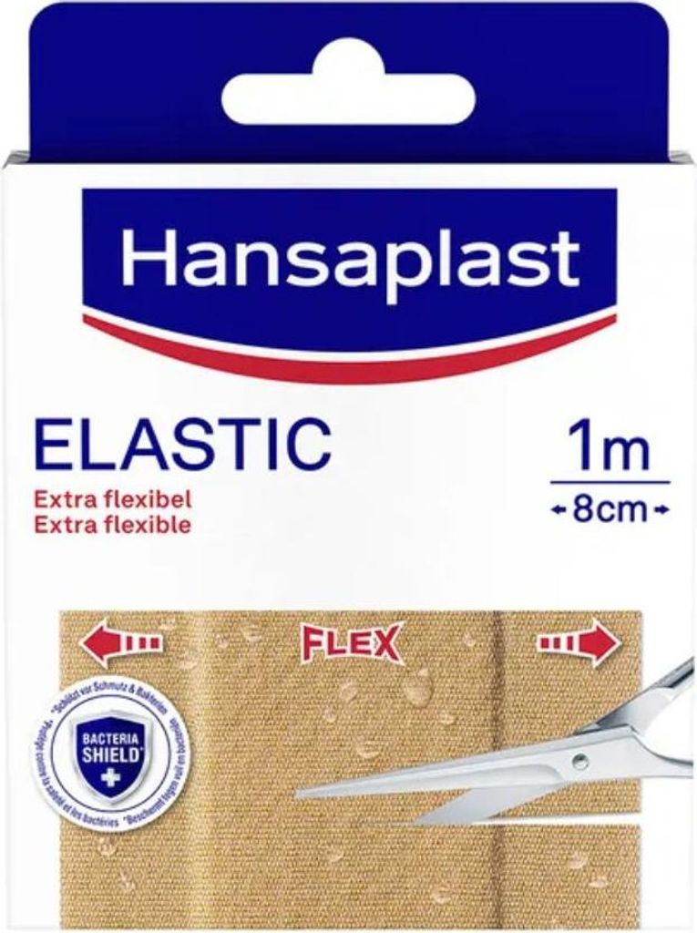 Hansaplast Cerotti elastici 8 cmx1 m 1 pz Immagine del prodotto 
