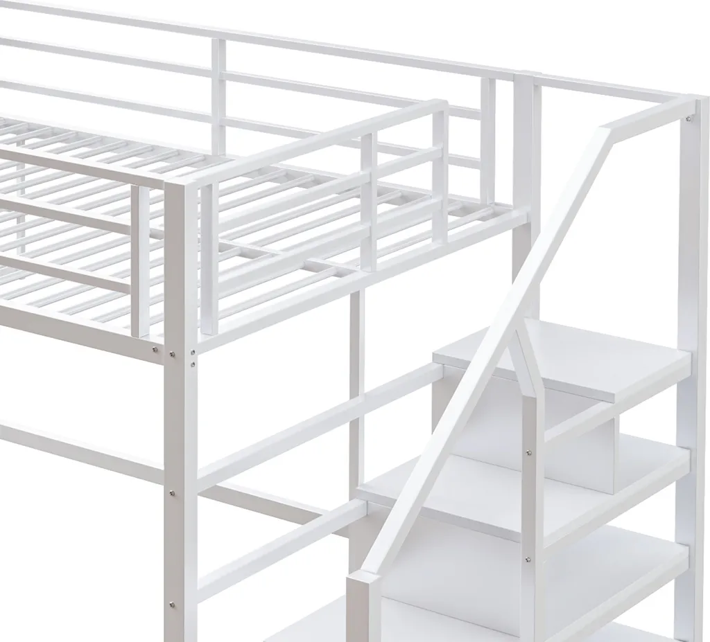 Lit Superposé Double 140x200cm : Solution Gain de Place pour Famille - 6