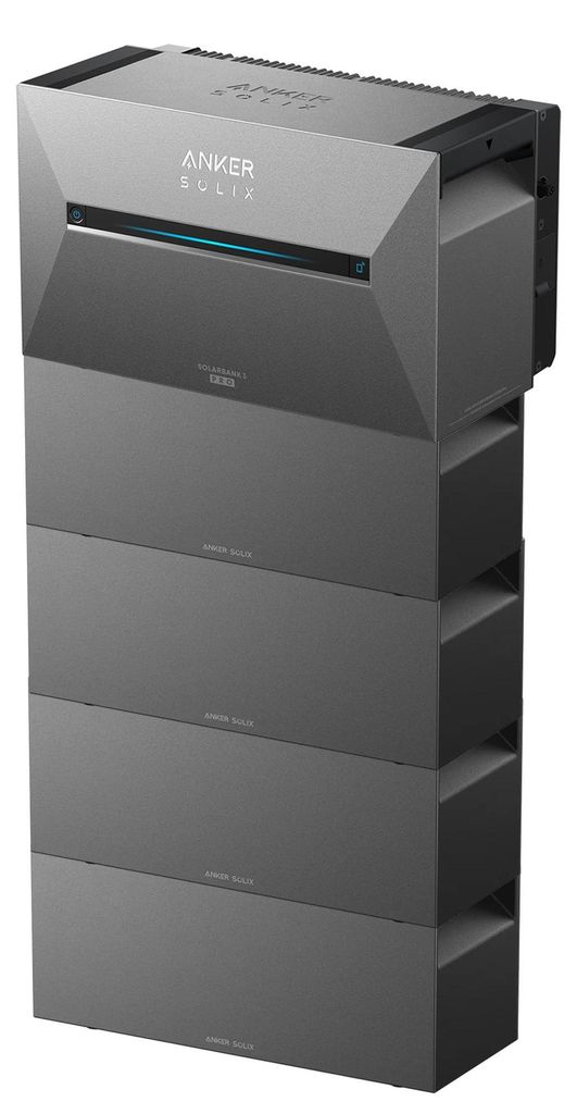 Anker SOLIX Solarbank 3 Pro E2700 3.600 W/2.688 Wh LiFePO4, IP65, erweiterbar 16kWh mit 4 BP2700 Erweiterungsakku