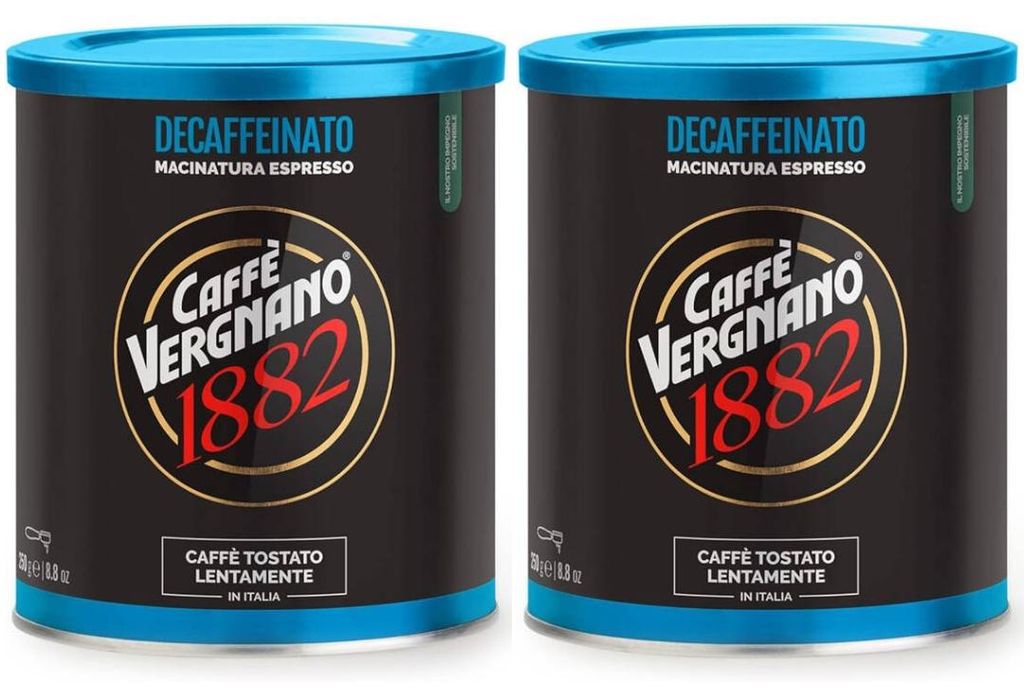 Espresso Decaffeinato gemahlener Kaffee 2x250g - Caffe Vergnano
