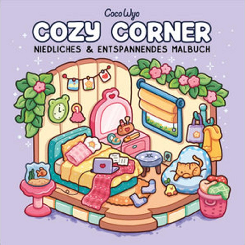 Cozy Corner – Un libro da colorare, carino e rilassante Immagine del prodotto 